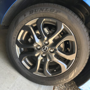 Mazda 2 DJ Wheel Vinyl Sticker decal set
