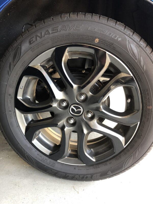 Mazda 2 DJ Wheel Vinyl Sticker decal set - Image 2